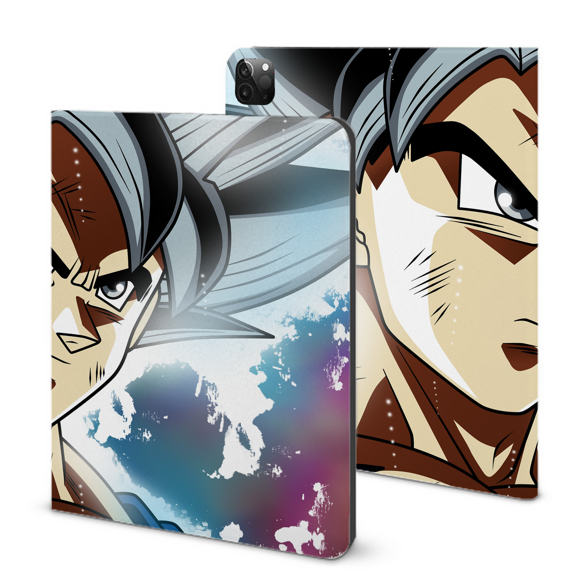（画像用） ドラゴンボール DRAGON BALL IPadケース ペンホルダー付き ブックスタイルデザイン